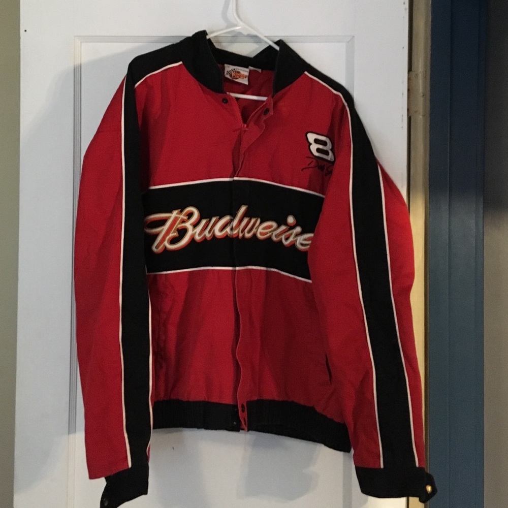 Dale Earnhardt Jr. #8 Budweiser Men’s Coat xxl